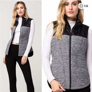 The North Face Pseudio Vest Gray Black